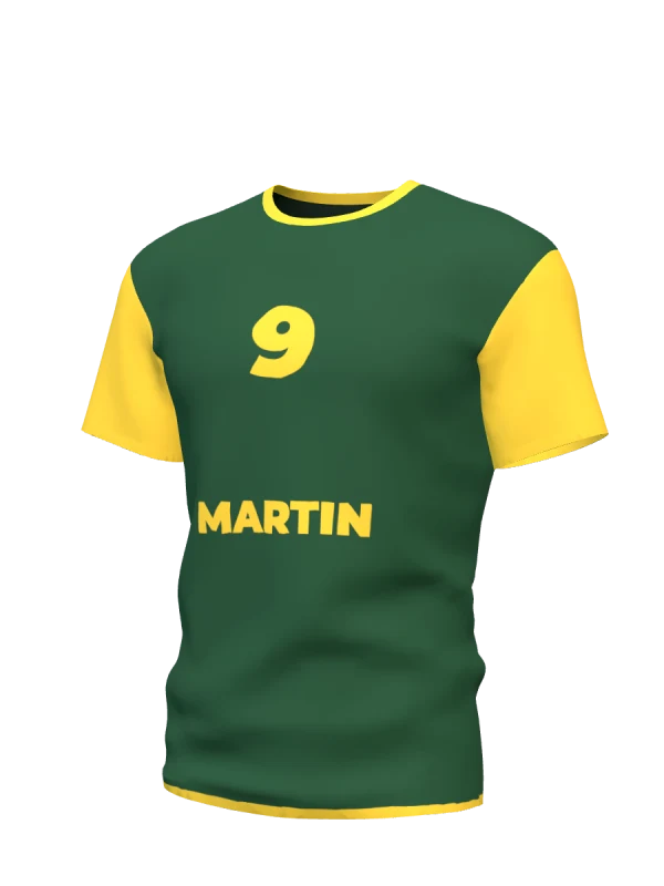 Maillot de foot personnalisé avec prénom et numéro